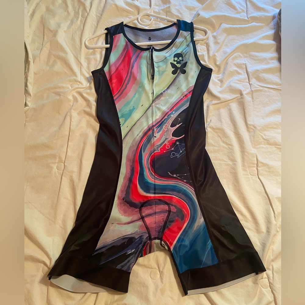 Betty Designs Sleeveless Trisuit “Find Joy”